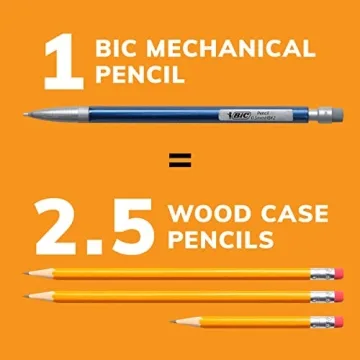 BIC Mechanical Pencils Variety Pack 60 Count Assorted Sizes