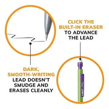 BIC Mechanical Pencils Variety Pack 60 Count Assorted Sizes