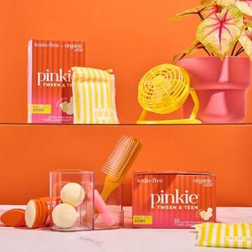 Pinkie Period Starter Pads for Tweens & Teens - Organic Cotton