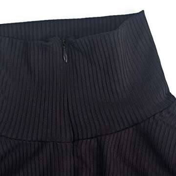 MEALIYA Women Embroidery Zipper High Neck Bodycon Jumpsuit Outfit Long Sleeve Rompers