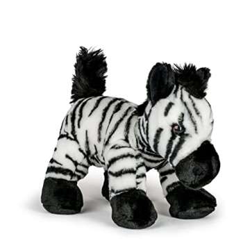 12 Inch Zebra Stuffed Animal with Wildlife Tree edZOOcation™ Readers Zebras Level 2 Book