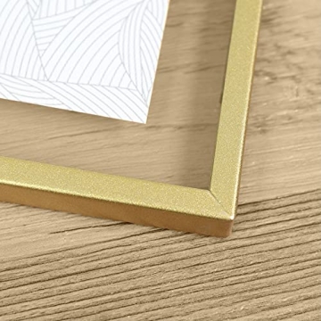 Elegant Glass Photo Frame Set - 3 Geometric Designs