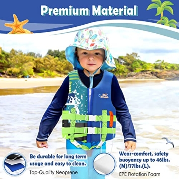 HeySplash Swim Vest for Kids - Comfort & Safety