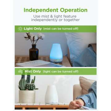 InnoGear Essential Oil Diffuser 5-in-1