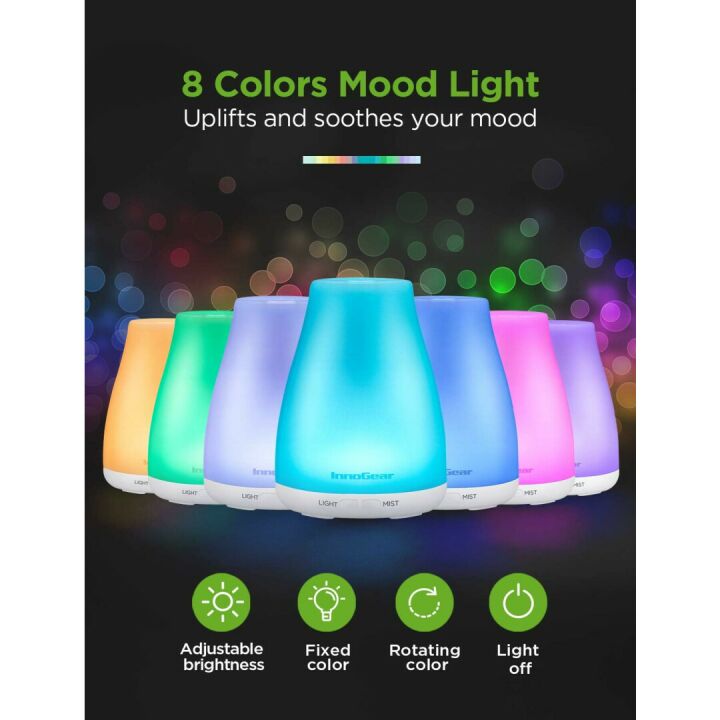 InnoGear Essential Oil Diffuser 5-in-1