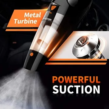 Powerful HOTOR Car Vacuum Cleaner for Easy Cleaning