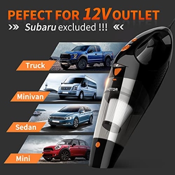 Powerful HOTOR Car Vacuum Cleaner for Easy Cleaning