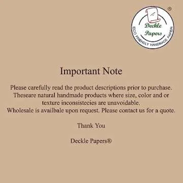 Deckle Papers® 4x9" Wedding Invitation Card Stock, Baby Shower Card Stock Handmade Paper, Cotton Paper, Wedding Paper, Calligraphy Paper, Rag Paper 150gsm Blank Card Stock (Pack of 100)