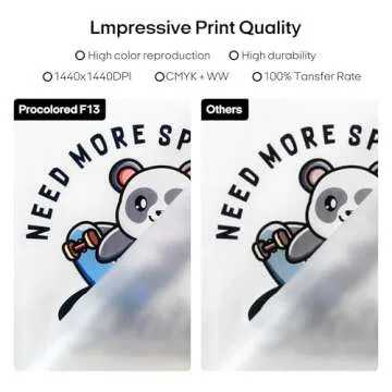 Procolored F13 Panda DTF Printer for Superior Fabric Printing