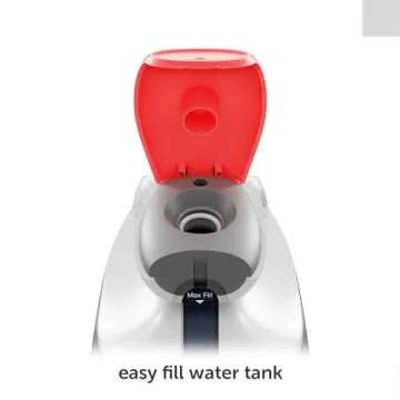 Oliso M3Pro Project Steam Iron with Solemate - for Sewing, Quilting, Crafting, and Travel | 1000 Watt Ceramic Soleplate Steam Iron | Coral