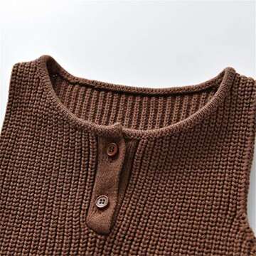 Auro Mesa Vintage Baby Boy Knitted Outfits Overalls Romper Toddler Little Infant Photoshoot Props Clothes