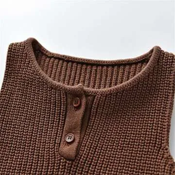 Auro Mesa Vintage Baby Boy Knitted Outfits Overalls Romper Toddler Little Infant Photoshoot Props Clothes