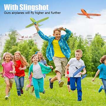 4 Pack Airplane Toys for Kids - Perfect Outdoor Gifts
