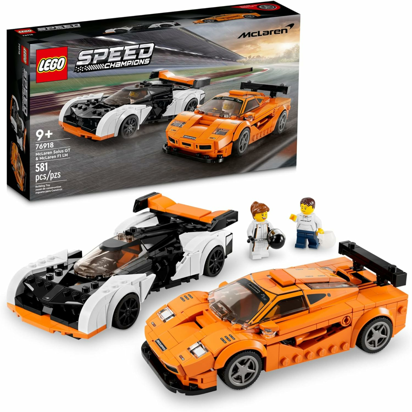 McLaren LEGO Speed Champions Set 76918 - Iconic Cars