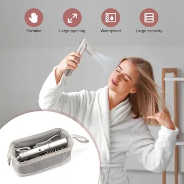 Buwico Travel Case for Dyson & Shark Flexstyle Hair Dryers