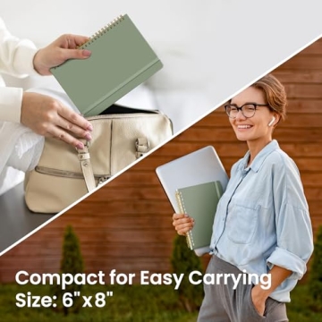 Quality Lined Spiral Journal Notebook for Writing & Note Taking