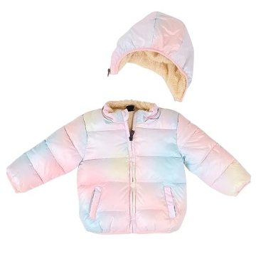 Toddler Baby Puffer Jacket Unisex Warm Winter Coat