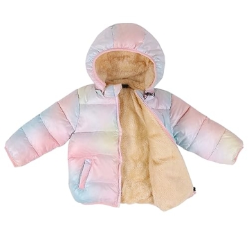 Toddler Baby Puffer Jacket Unisex Warm Winter Coat