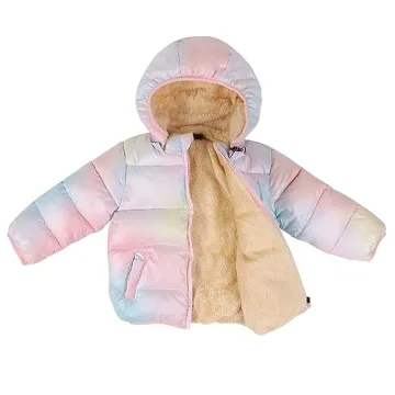 Toddler Baby Puffer Jacket Unisex Warm Winter Coat