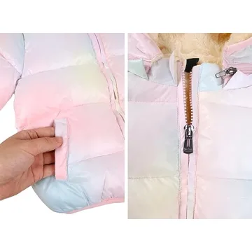 Toddler Baby Puffer Jacket Unisex Warm Winter Coat