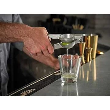 Barfly Aluminum Juicer for Effortless Citrus Juicing