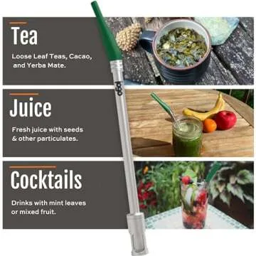 JoGo Portable Brew Straw - Eco-Friendly Coffee & Tea Maker