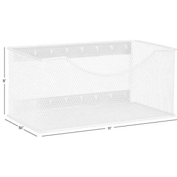 YBM HOME Magnetic Storage Basket Organizer with Strong Magnets
