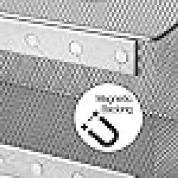 YBM HOME Magnetic Storage Basket Organizer with Strong Magnets