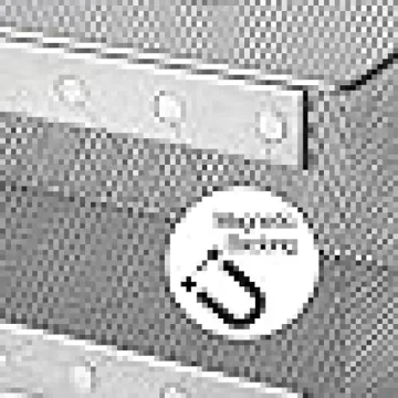 YBM HOME Magnetic Storage Basket Organizer with Strong Magnets