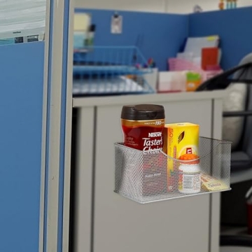 YBM HOME Magnetic Storage Basket Organizer with Strong Magnets