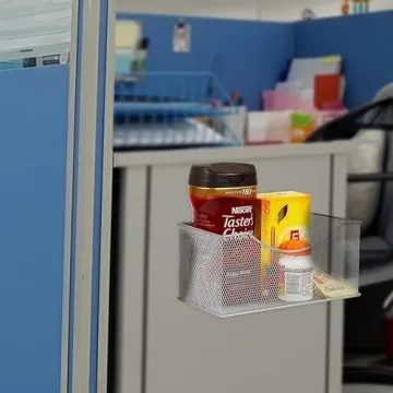 YBM HOME Magnetic Storage Basket Organizer with Strong Magnets