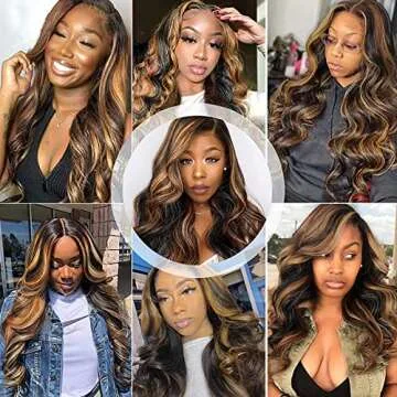 Ombre Lace Front Wig in FB30 Blonde for Women