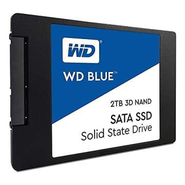 Western Digital 2TB WD Blue Internal SSD - Fast Performance!