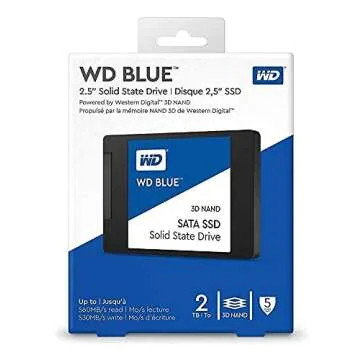Western Digital 2TB WD Blue Internal SSD - Fast Performance!