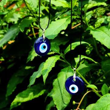 Protective Evil Eye Necklace for Men and Women