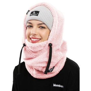 Shy Velvet Balaclava Ski Mask Warm and Stylish Winter Wear