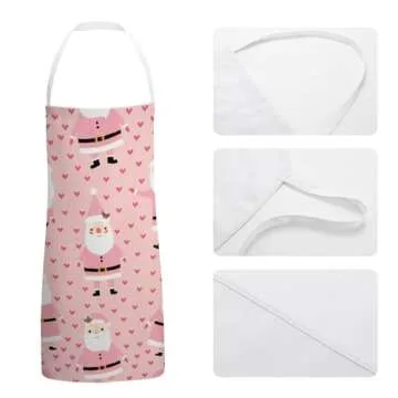 velumair Santa Apron Stylish Christmas Cooking Gift