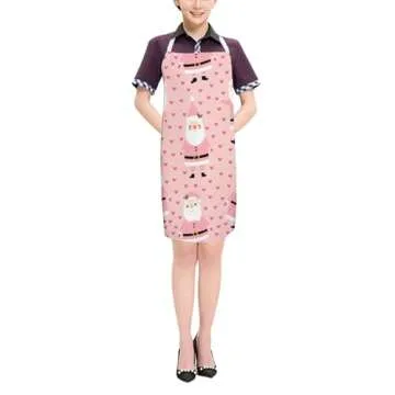 velumair Santa Apron Stylish Christmas Cooking Gift