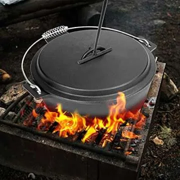 Stanbroil 15" Cast Iron Dutch Oven Lid Lifter