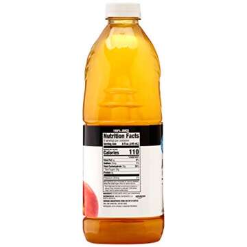 Amazon Brand - Happy Belly, Unfiltered Apple Cider from Concentrate, Bottle, 64 fl oz (Pack of 1)