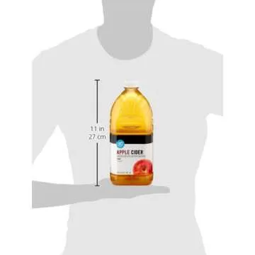 Happy Belly Unfiltered Apple Cider 64 oz - Natural & Delicious