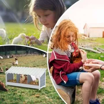Sturdy PETSFIT Triple Chicken Nesting Box for Your Hens