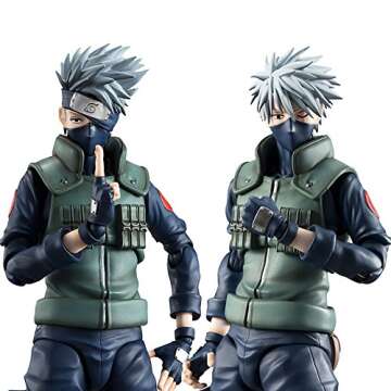Megahouse Variable Action Heroes Dx: Naruto Shippuden: Hatake Kakashi Action Figure