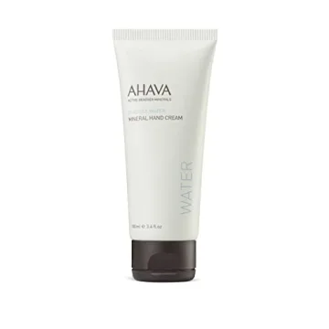 AHAVA Dead Sea Water Mineral Hand Cream - Hand Moisturizer For Dry Cracked Hands, Light & Fast Absor...