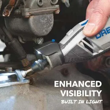 Dremel 4300-5/40 High Performance Rotary Tool Kit with LED Light- 5 Attachments & 40 Accessories - Ideal for Grinding, Cutting, Wood Carving, Sanding, and Engraving