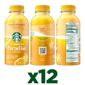 Starbucks Paradise Drink 12-Pack Coconut Milk 14oz