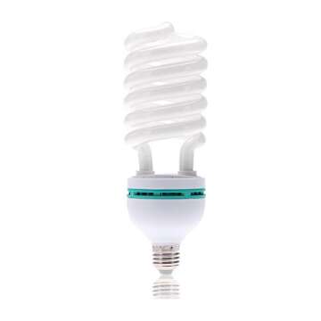 LimoStudio [1 Pack] 85W 6500K E26 CFL, Compact Fluorescent Light Bulb for Photo Studio, Pure White Day Lighting, AGG879