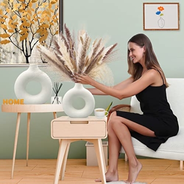 Modern Ceramic Vases Set of 2 for Stylish Home Decor