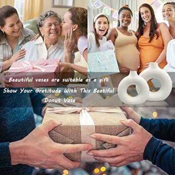 Modern Ceramic Vases Set of 2 for Stylish Home Decor