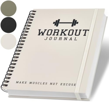 The Ultimate Fitness Journal for Tracking and Crushing Your Gym Goals - Detailed Workout Planner & L...